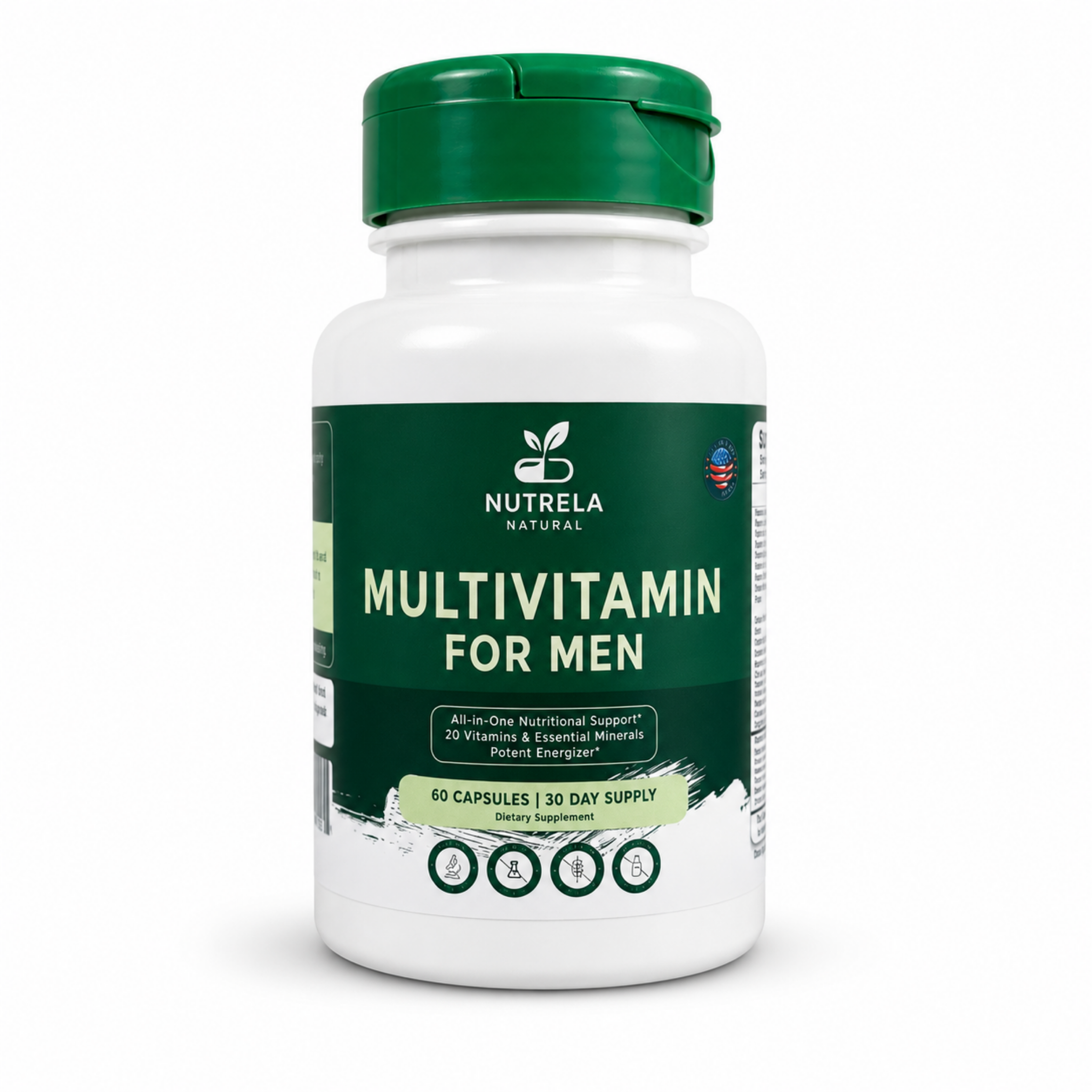 Nutrela Natural Multivitamin for Men